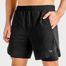 SQUATWOLF Men's Core Mesh 2 in 1 Shorts