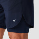SQUATWOLF Men's Core Mesh 2 in 1 Shorts