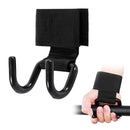 Set Of 2 Lifting Hooks for Weight Lifting Ideal Deadlift Straps with Hooks for Powerlifting Padded Weight Lifting Gloves with Hooks Wrist Straps with Hooks