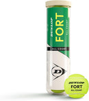 DUNLOP Fort All Court TS tennis ball - for sand, hard court and grass (4 balls)