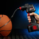 Air Hawk Pro Automatic Cordless Tire Inflator Portable Air Compressor, Easy to Read Digital Pressure Gauge