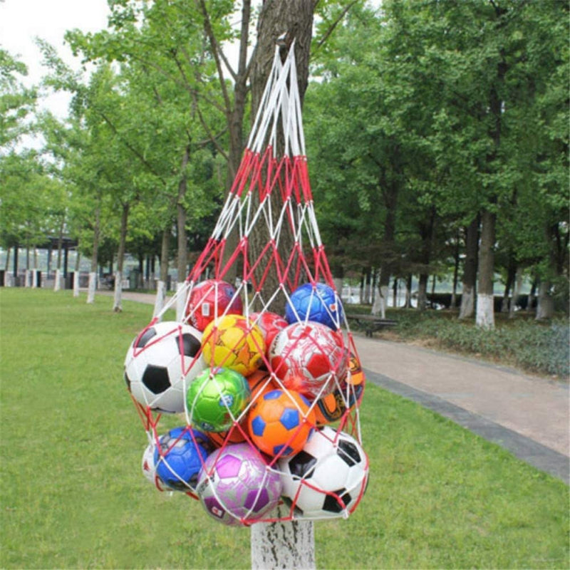 1 Piece Fanchiou Net Ball Carrying Net L-10B Without Balls Red and White