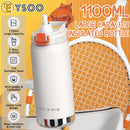 Hello X-Way Bottle 1100ml / 37oz Stainless Steel Water Bottle Vacuum 1100 ML Flask Large Capacity Water Bottle