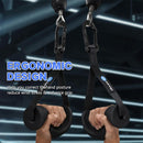 HXD-ERGO Ergonomic Exercise Handles for Cable Machine Attachments, Resistance Bands - Gym Handles for Yoga, Pilates, Strength Training Workout