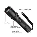 1101 Self Defence Taser Stun Gun Type Rechargeable Plus Flashlight