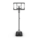 Spalding 44 Inch Shatter-Proof Polycarbonate Exactaheight Portable Basketball Hoop
