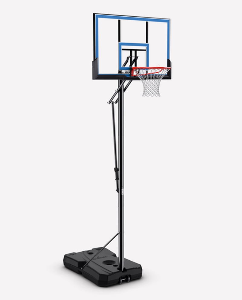Spalding Gametime 48 Inch Polycarbonate Portable Basketball Hoop