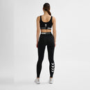 Hummel Women te Maja Mid Waist Cotton Tights/Leggings