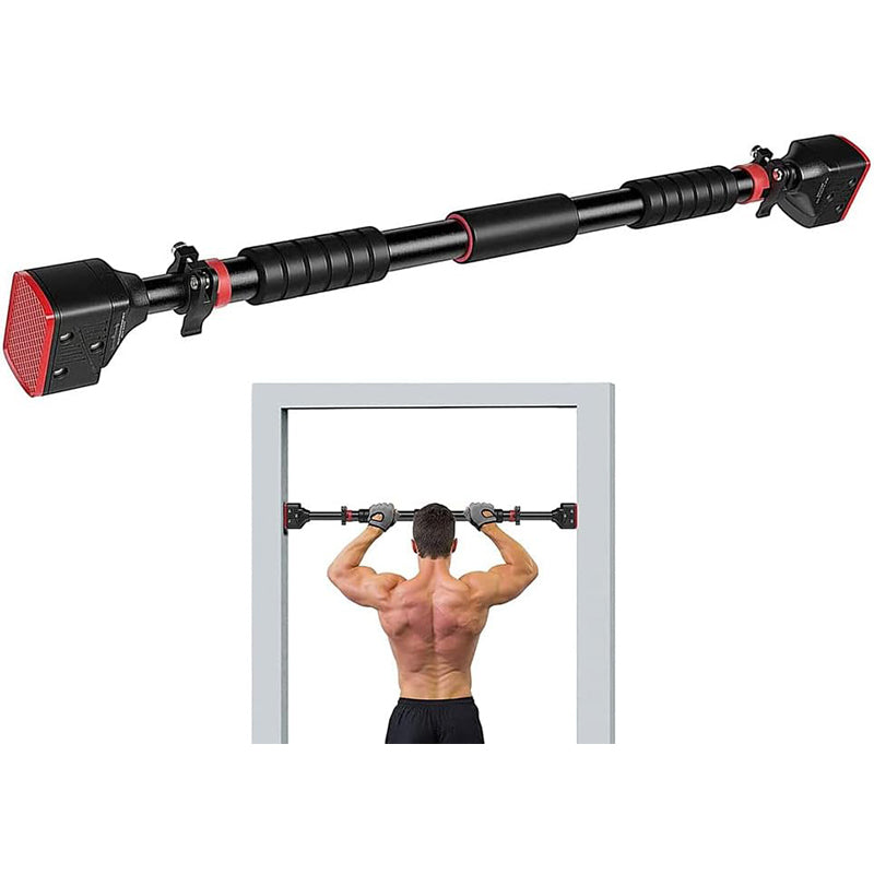 Press Doorway Chin Up Bar Pull Up Bar Exercise 100cm Adjustable ( No screws required)