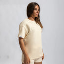 Quwati Women Shield Half Sleeve Pullover