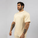 Quwati Men's Shield Half Sleeve Pullover