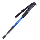 1 Piece NECASIL Telescopic 4-Section Trekking Walking Hiking Stick Pole