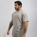 Quwati Men's Shield Half Sleeve Pullover