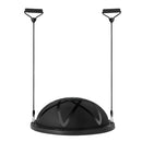Black Bosu Ball Balance Trainer 60 cm with handles