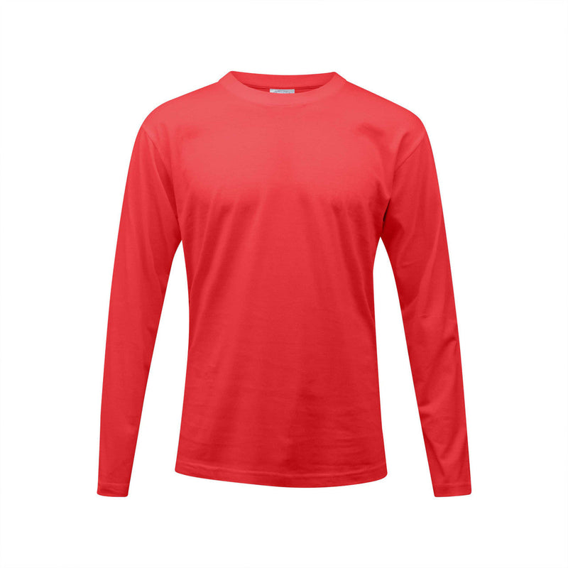 100% Cotton Round Neck Long Sleeve T-Shirt