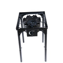 Premium Gas Stove with 1 Burner Full Iron Stove Black