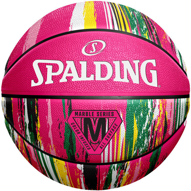 Basketball Spalding Marble Series Pink Outdoor