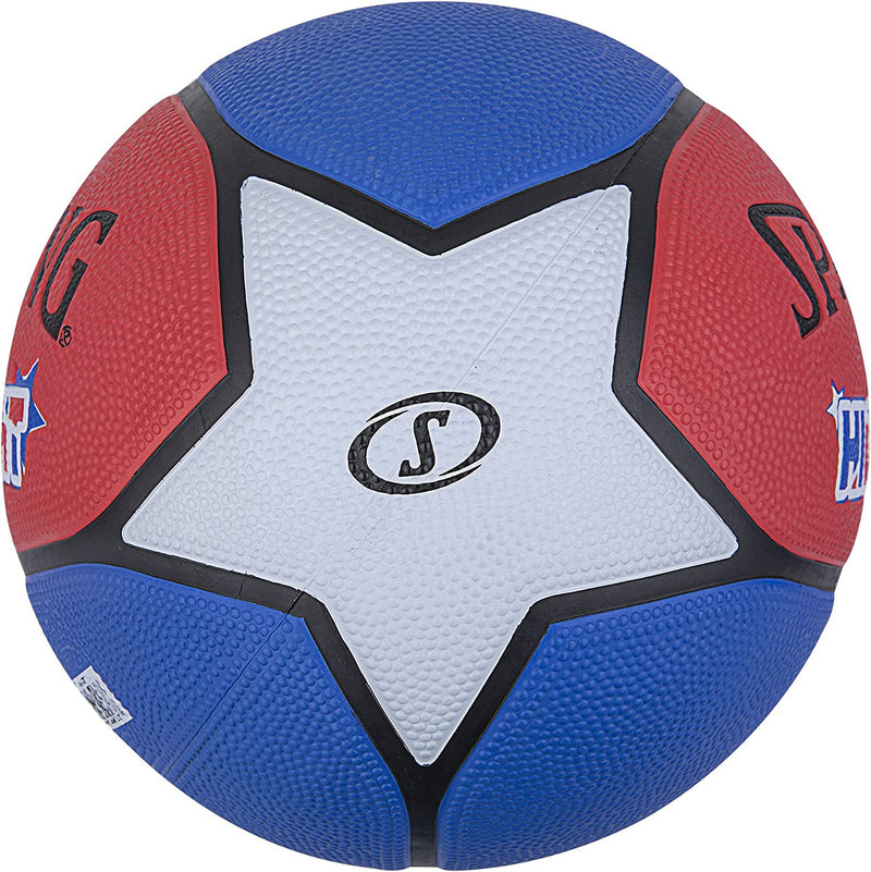 Basketball Spalding Highlight Red/White/Blue Outdoor