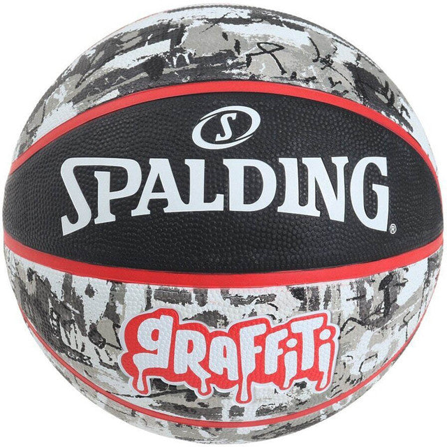 Basketball Spalding Graffiti Series Black/Red Outdoor