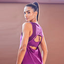 SQUATWOLF Women Core Open Back Tank