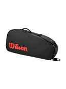 WILSON CLASH V3 3PK RACQUET BAG BLACK/Infrared