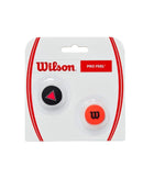 WILSON PRO FEEL CLASH DAMPENERS BLACK/Red
