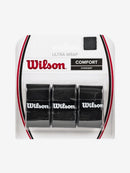 WILSON ULTRA WRAP OVERGRIP 3 PK BK