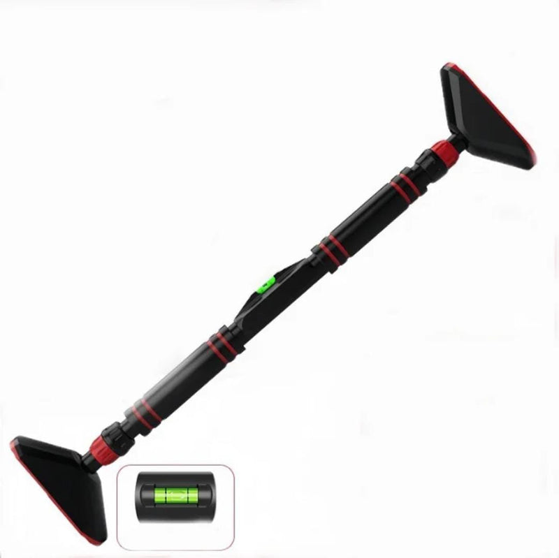 Power Press Pull up Bar Adjustable Length Nonslip Handle Chin up Bar ( No screws required)