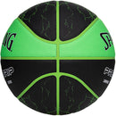 Spalding Pro Grip X Electric Green Composite Leather Basketball Size 7
