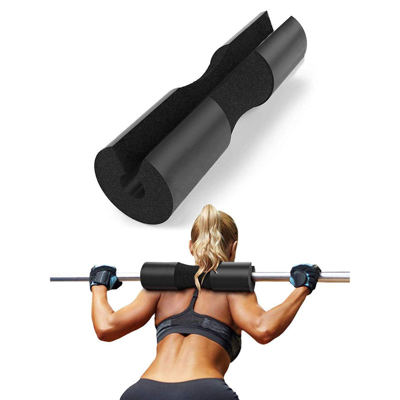 Barbell Squat Pad Neck & Shoulder Protective Sponge Foam Bar Pad Weight Lifting Neck With Straps