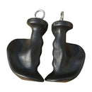 HXD-ERGO  2Pcs Pull up Grips Handles Exercise Equipment Handles Fitness Home with Rings Workout Grip Strength Arm Biceps Back Shoulders