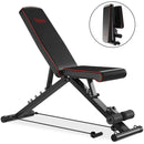 Yoleo Heavy Duty Adjustable Weight Bench - Weight Capacity 200 KG