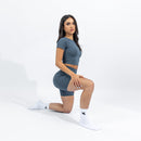 Quwati Women Power Crop Tee