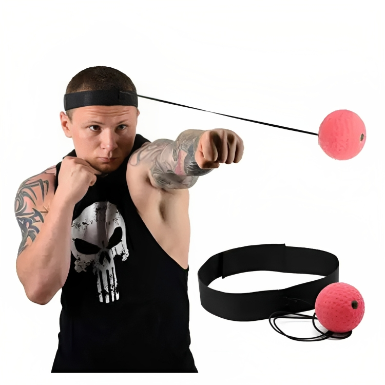 Boxing Reflex Ball with Headband with 3 Balls Included