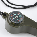Survival Whistle ReliableDesign Acrylic Multifunctional Emergency Gear for Hiking
