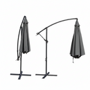Portable & Adjustable Waterproof Umbrella with Cross Base - 3M x 3M Umbrella