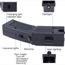 Heavy Duty Stun Gun - Safety Remote Electric Shock Stun Gun For Self Defense - Distance 4 - 5 Meters