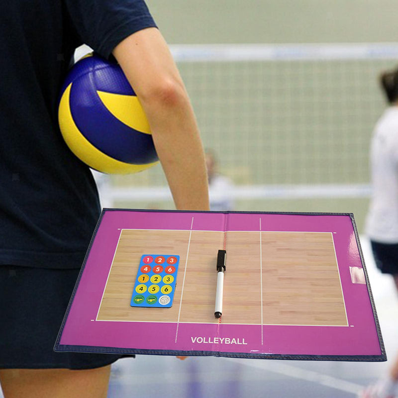 Volleybal Coaching Board Clipboard Tactical Magnetic Board Kit with Dry Erase