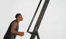 Spalding The Beast Stealth 60 Inch Glass Portable Basketball Hoop - Black Edition