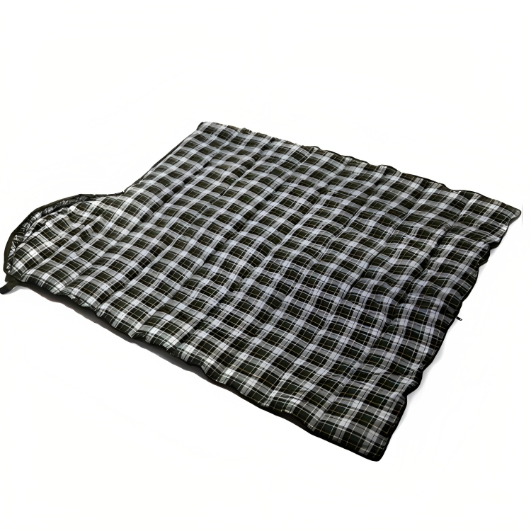 Chanodug Sleeping Bag Flannel Cotton Lining FX-8308 Olive (-15C)