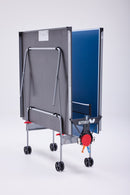 Butterfly 19 mm Table Tennis Table Personal Rollaway Indoor, Made in Germany, with 2 Rackets and 6 Balls