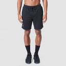 SQUATWOLF Men's Graphic Wordmark Jogger Shorts