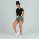 SQUATWOLF Women She-Wolf Crop Shorts