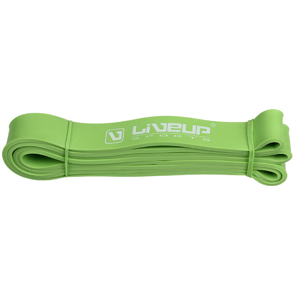 LiveUp Power Band  Latex Exercise Loop Green Medium