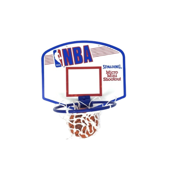 Spalding Micro-Mini NBA Basketball Hoop 30cm Height and Backboard Set With A Mini Ball