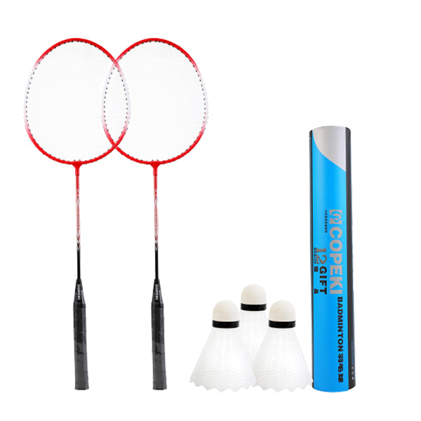 Copeki Badminton Racket Set Original Full Carbon Badminton With A Pack Of Badminton 12 Shuttle