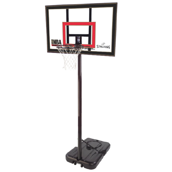 Spalding NBA Highlight 42" Acrylic Portable Basketball Hoop Red