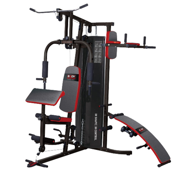 Body Sculpture Multi Station Home Gym 66kg Weight Stack