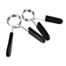 2" Barbell Clips Spring Collars Bars Dumbbells Weight Lifting Clamps Gym Set Of 2