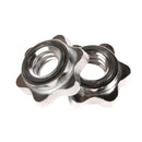 Standard Weight Barbell Dumbbell Bar Screw Spin-lock Collar Clamps Set of 2